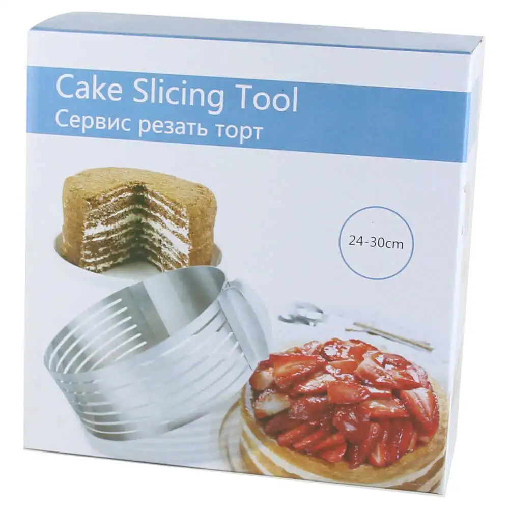 Feliator pentru tort din inox 24/30 CM Feliator pentru tort din inox 24/30 CM