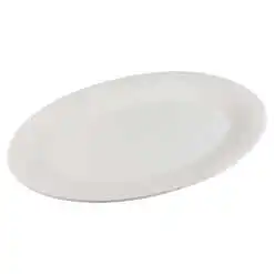Farfurie oval din portelan 35x24 CM