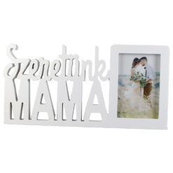 Rama foto din lemn "Szeretunk Mama"