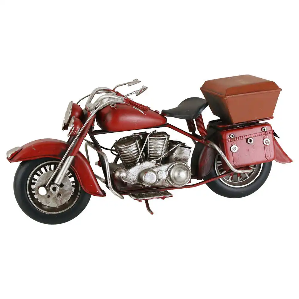 Motocicleta decorativa retro