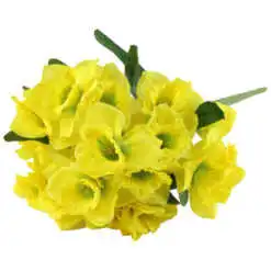 Buchet artificial cu narcise 40 CM