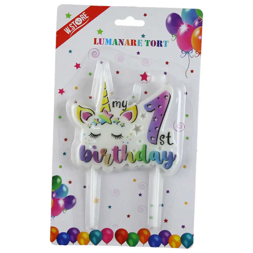 Lumanare tort "My 1 st Birhday