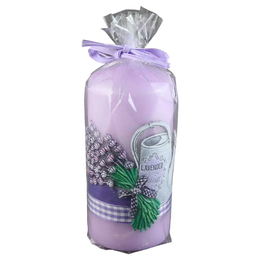 Lumanare parfumata cilindrica Lavender Garden 6x13 CM