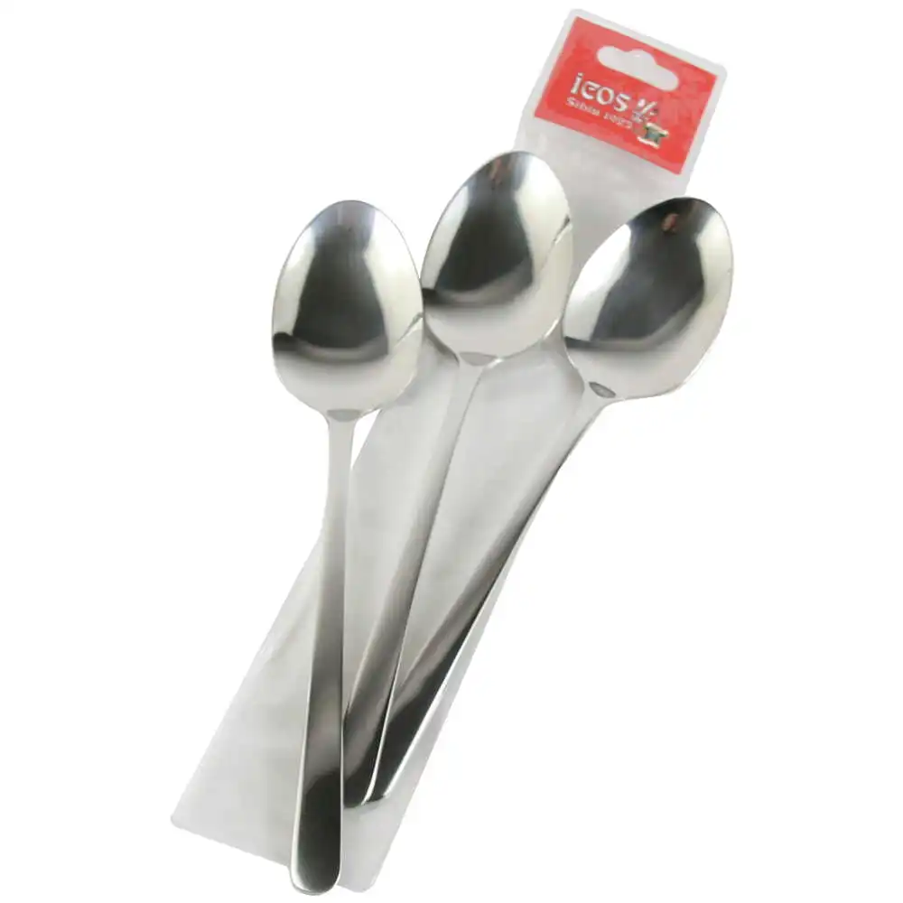 Set 3 linguri din inox Icos