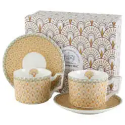 Set 2 cesti cu farfurii