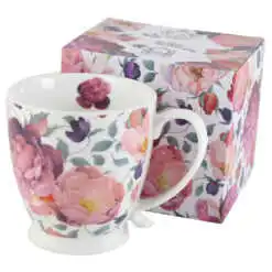Cana portelan "Spring Roses White"