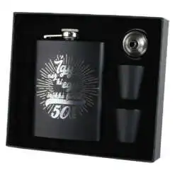 Set cadou "Igy nez ki egy orokke fiatal 50 eves"
