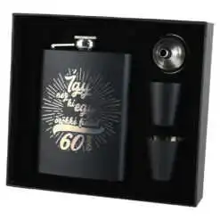 Set cadou "Igy nez ki egy orokke fiatal 60 eves"