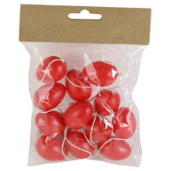 Set 12 oua din plastic 3x4 CM