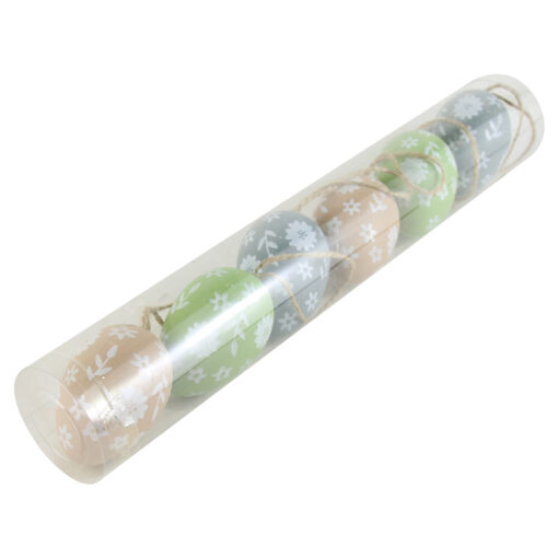Set 6 oua din plastic 4x6 CM