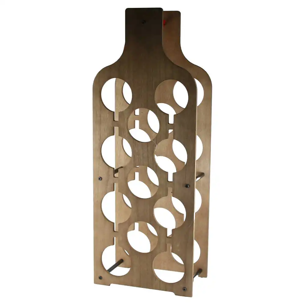 Suport lemn pentru 11 sticle de vin 30x80 CM
