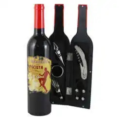 Set 5 accesorii de vin "A legugyesebb Focista"