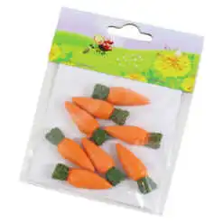 Set 6 Morcov din rasina 4 CM