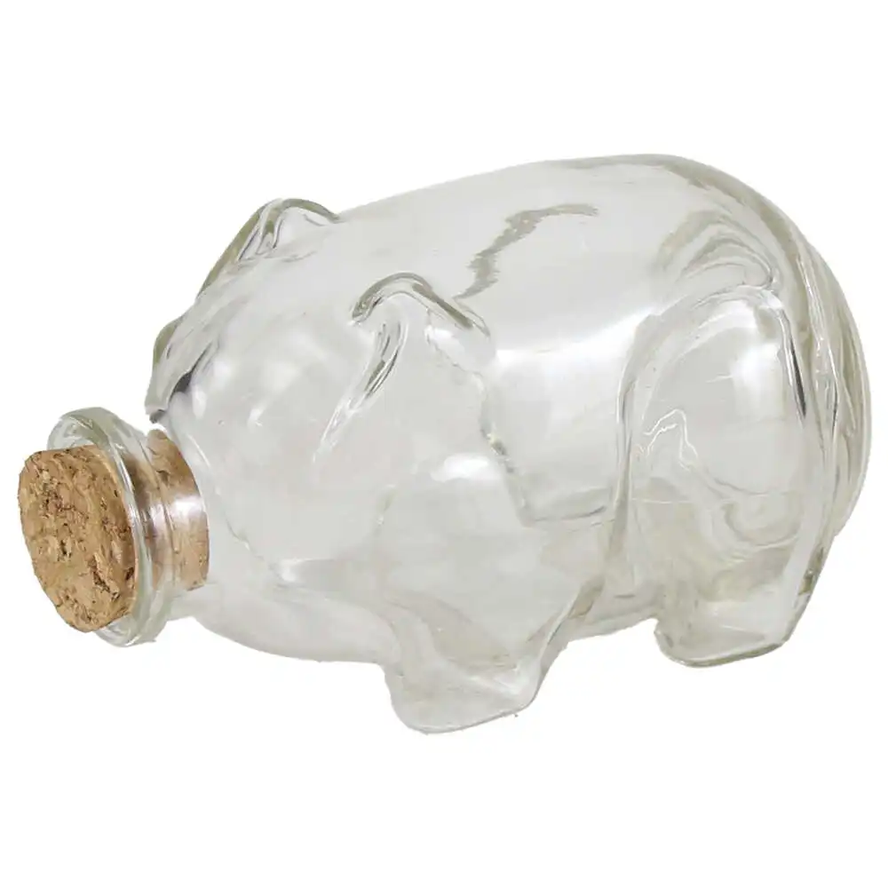 Sticla Purcel cu dop pluta 13x7 CM