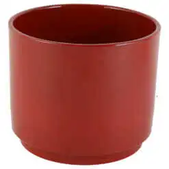 Ghiveci din ceramica Oslo Rosu 16x13 CM