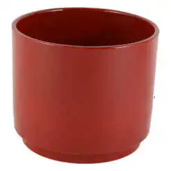 Ghiveci din ceramica Oslo Rosu 19x16 CM