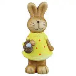 Figurina Iepuras din ceramica 8x16 CM