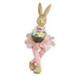 Figurina Iepuras cu picioare mobile
