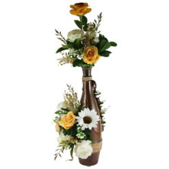Aranjament Floral cu Amfora ceramica 58 CM