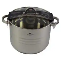 Oala cu capac otel inoxidabil 12.5 L