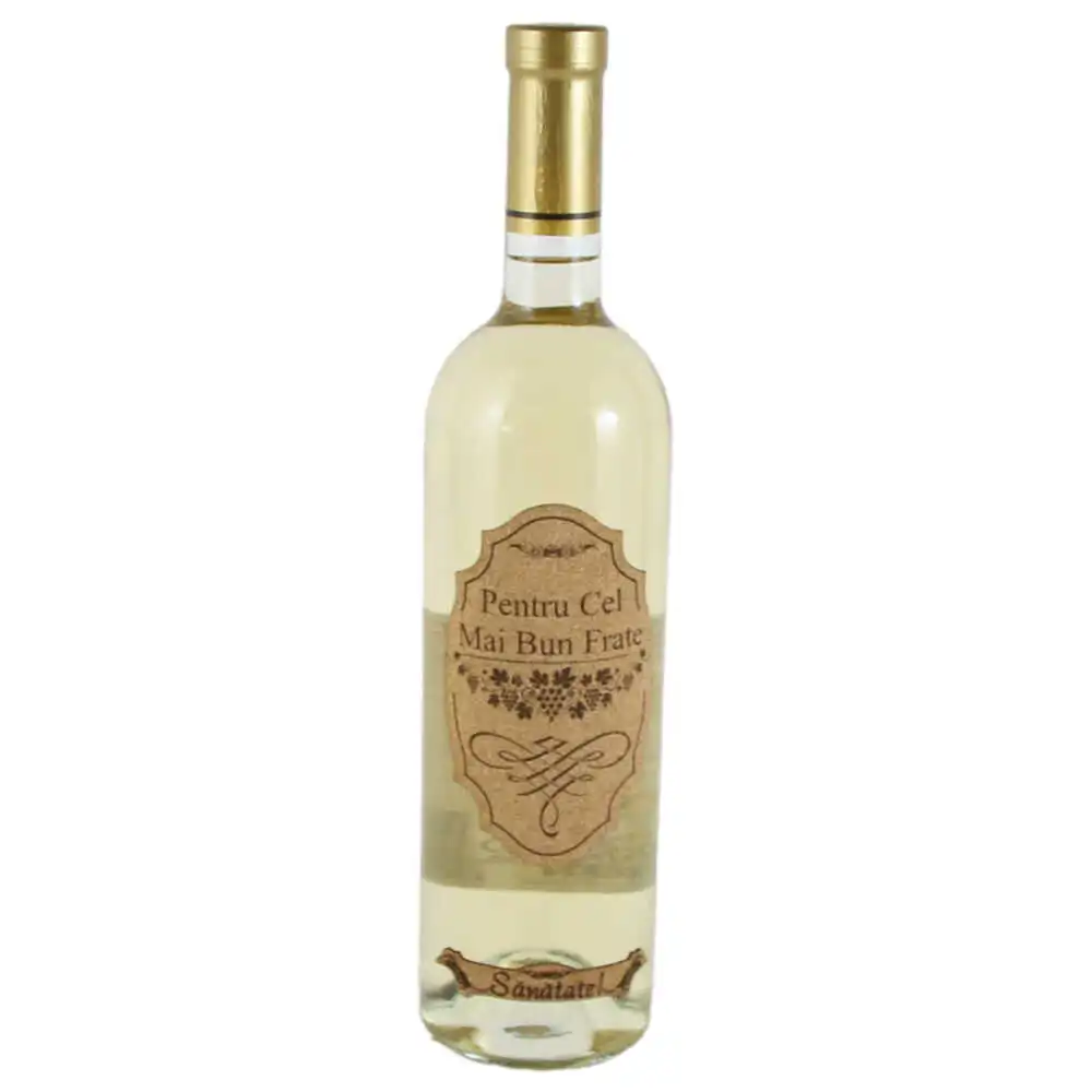 Vin alb 750 ml "Pentru cel mai bun Frate