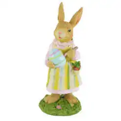 Figurina Iepuras cu ou 18 CM