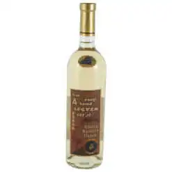 Vin alb 750 ml "Ha mar ennyi a korod...Boldog szuletesnapot" cu eticheta din pluta