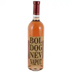 Vin rose 750 ml  "Boldog Nevnapot!" cu eticheta din pluta