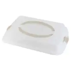 Suport tort dreptunghiular cu capac si maner 25x35