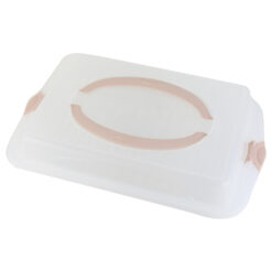 Suport tort dreptunghiular cu capac si maner 25x35