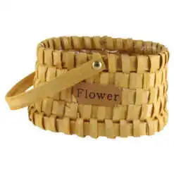 Ghiveci tip cos din rachita 12x17x11 CM