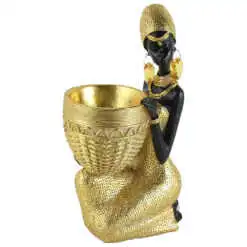 Statueta Negresa cu bol