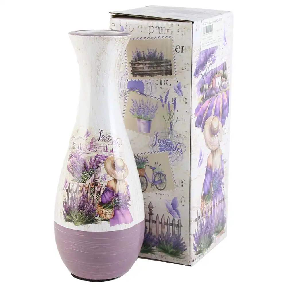 Vaza din ceramica Lavender 7x20 CM Vaza din ceramica Lavender 7x20 CM