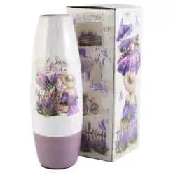 Vaza din ceramica Lavender 9x25 CM