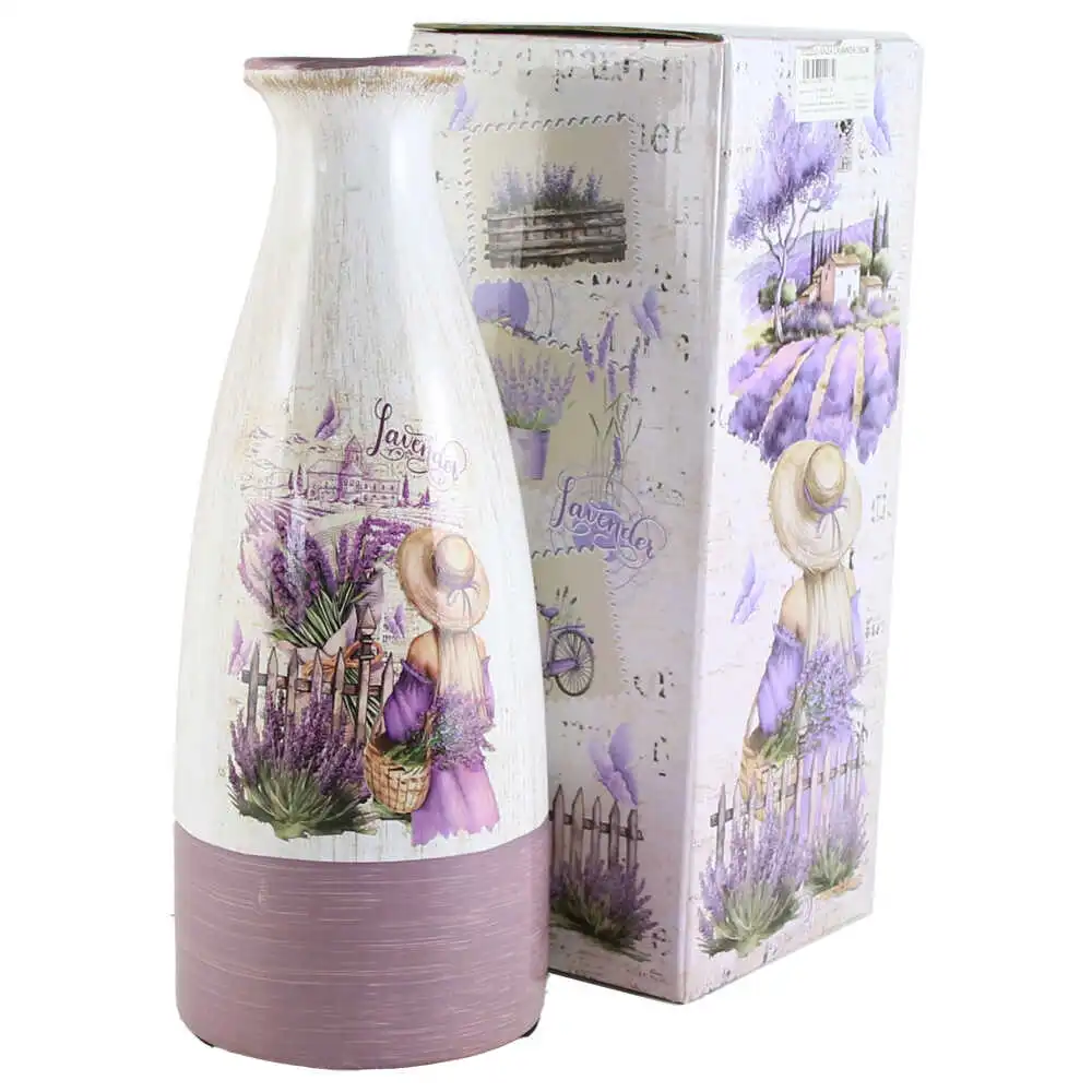 Vaza din ceramica Lavender 11x29 CM Vaza din ceramica Lavender 11x29 CM