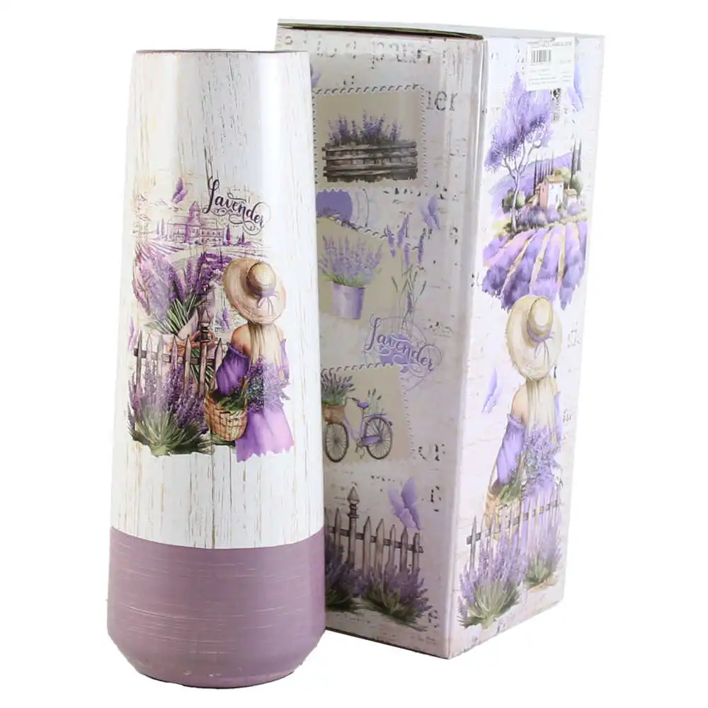 Vaza din ceramica Lavender 11x29 CM Vaza din ceramica Lavender 11x29 CM