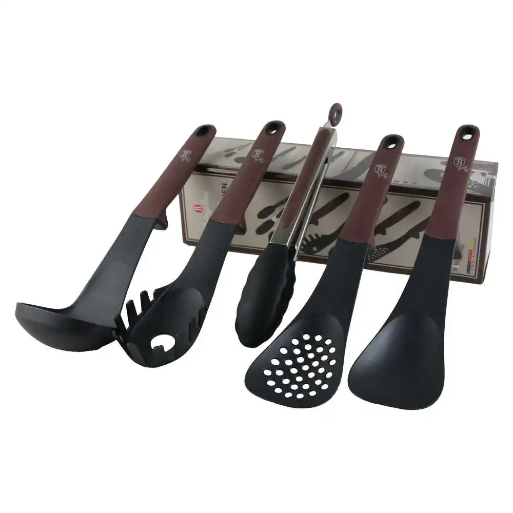 Set 5 ustensile pentru bucatarie din plastic Set 5 ustensile pentru bucatarie din plastic