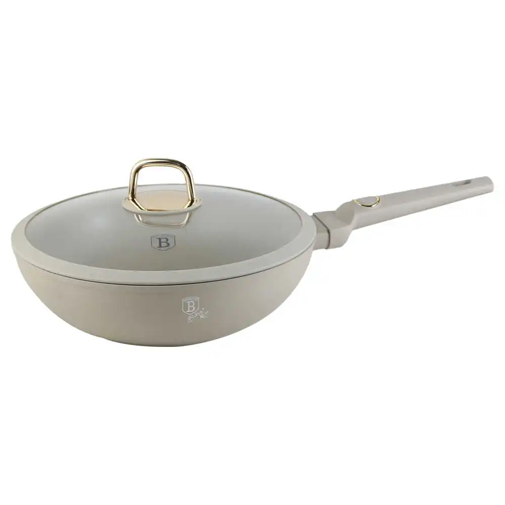Tigaie Wok cu capac