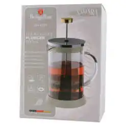 Infuzor ceai/cafea 800 ml din sticla si inox - Sahara