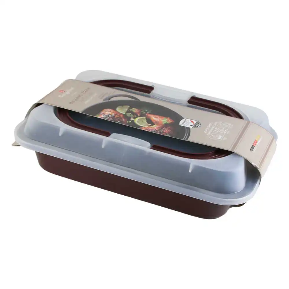 Tava cu capac plastic 36x24.5 CM Tava cu capac plastic 36x24.5 CM
