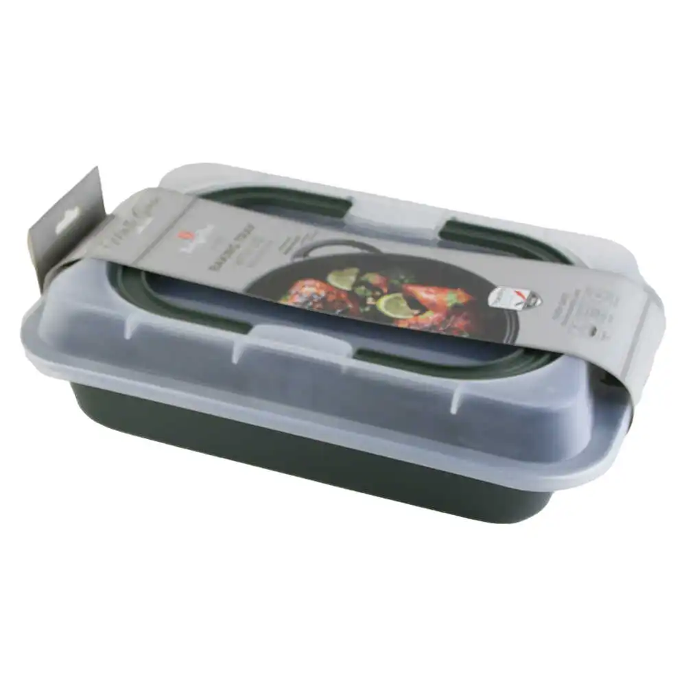 Tava cu capac plastic 36x24.5 CM