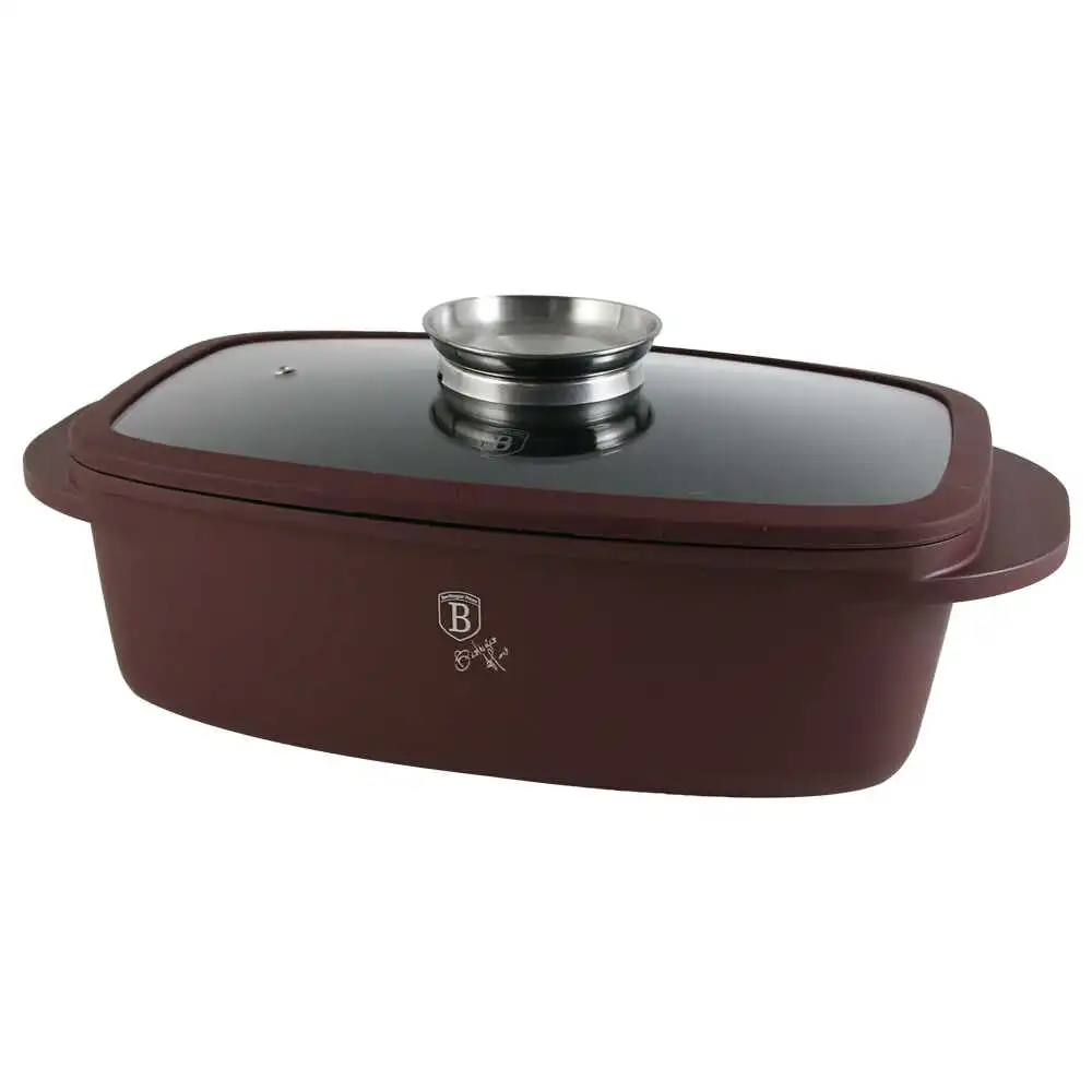 Cratita Roaster cu capac si sistem aroma knob Cratita Roaster cu capac si sistem aroma knob