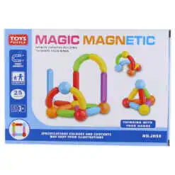 Joc creativ magnetic 25 piese Magic Magnetic