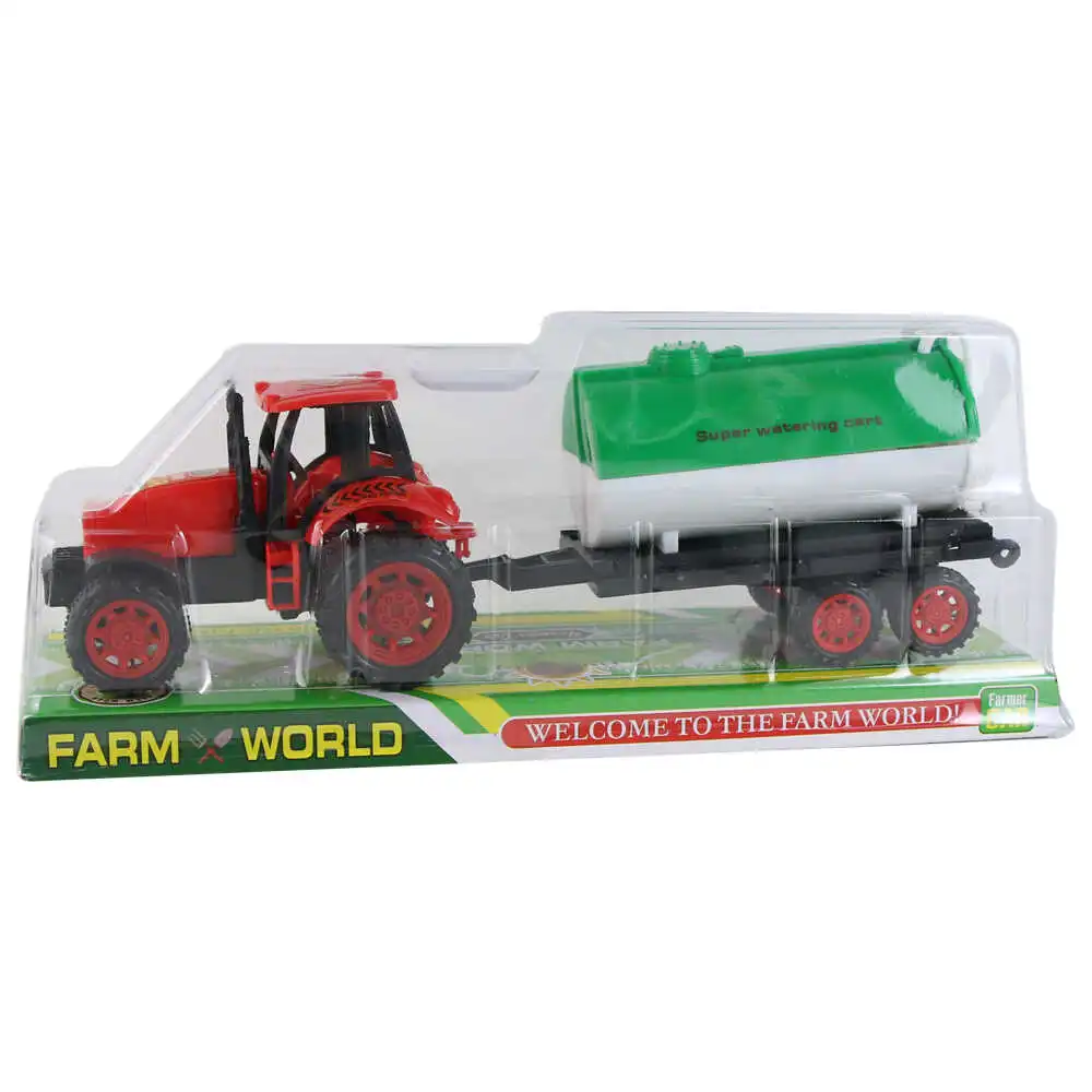Tractor cu cisterna 27x8 CM Tractor cu cisterna 27x8 CM