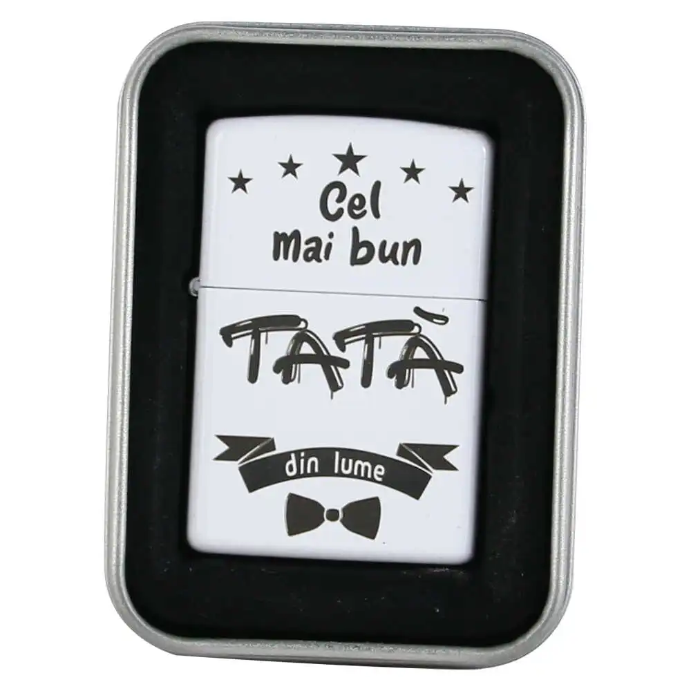 Bricheta metalica "Cel mai bun Tata din lume"