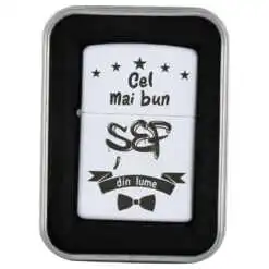 Bricheta metalica "Cel mai bun Sef din lume"