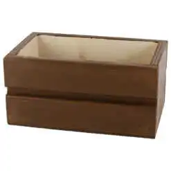 Cutie lemn pentru flori 20x12x9.5 CM