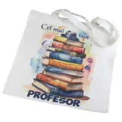 Sacosa Textil "Cel mai bun Profesor"