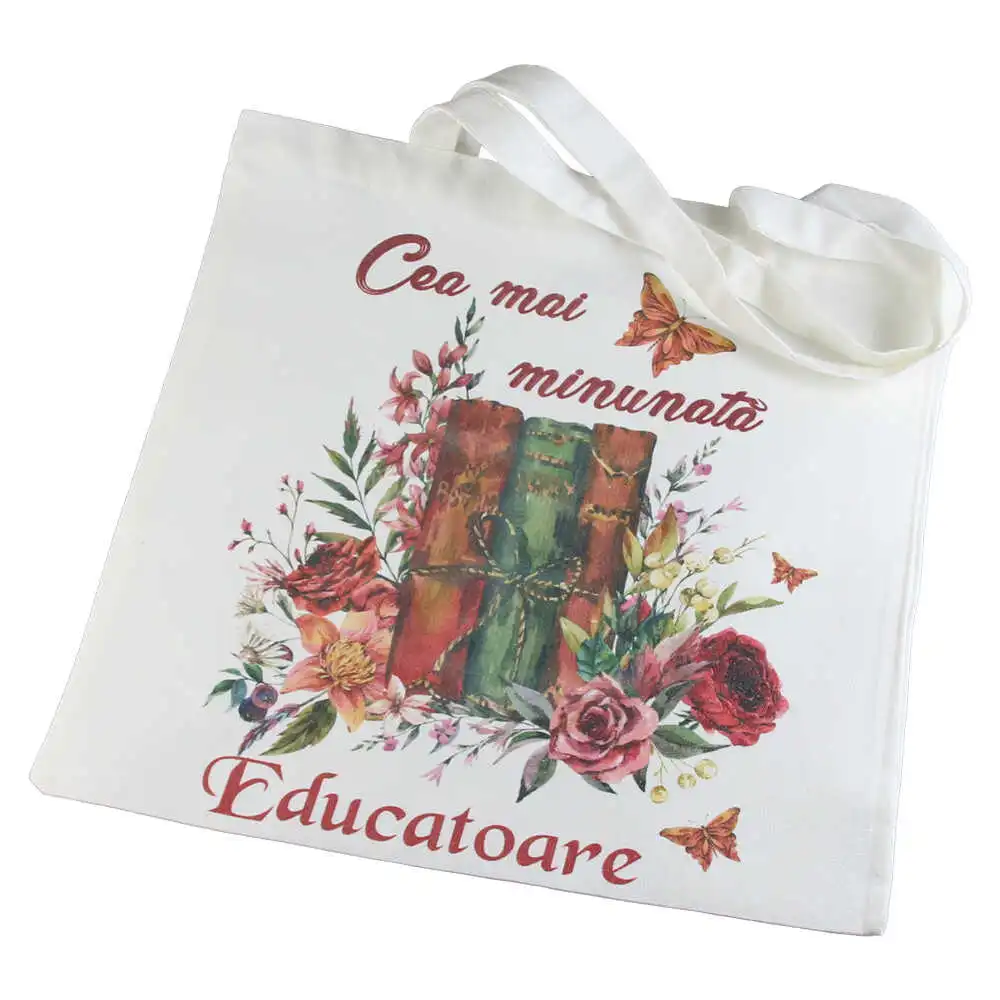 Sacosa Textil "Cea mi minunata Educatoare" Sacosa Textil "Cea mi minunata Educatoare"