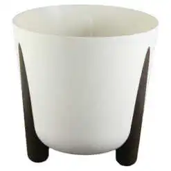 Ghiveci din plastic Frida crem